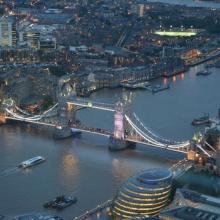 London bridge and thames