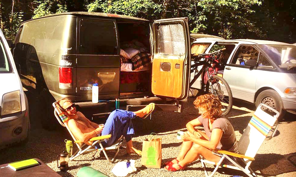 Climber Van Camping