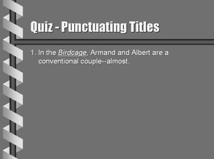 advantage of using powerpoint presentation in teaching PowerPoint used to conduct class quiz