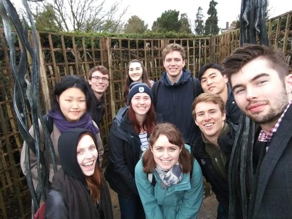 London Students Hampton Court