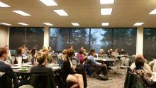 Attendees at the Praxis Conference
