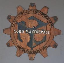 photo of SoDo MakerSpace logo