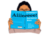 An image of a woman reading Aiiieeeee!