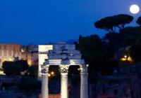 Moonlit Forum Rome